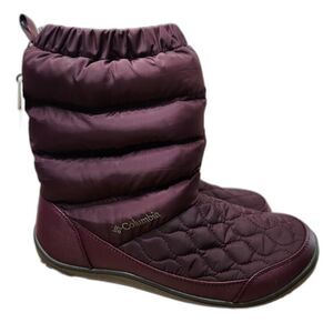 Columbia Omni‑Heat Waterproof Winter Boots Women’s 11 Purple Plum EU 42